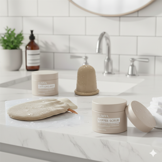 Bundle : Cream + Glove + Scrub + Cup