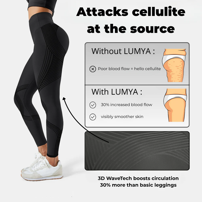 Leggings 3D | Schwarz