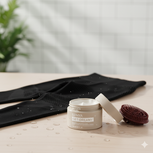 Anti-Cellulite Bundle: 3D Black Leggings + Cream + Brush