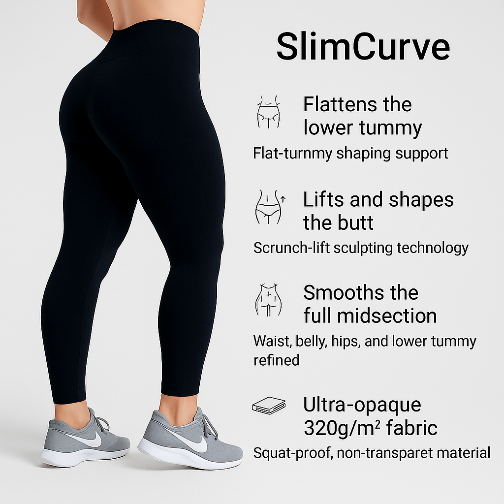 SlimCurve Legging | Black