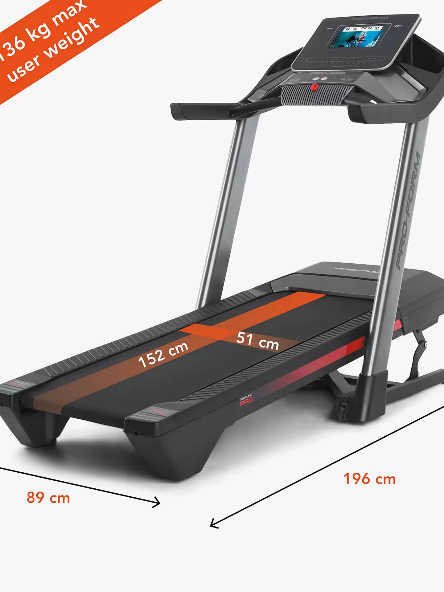 ProForm Carbon Pro 2000 | Smart Folding Treadmill